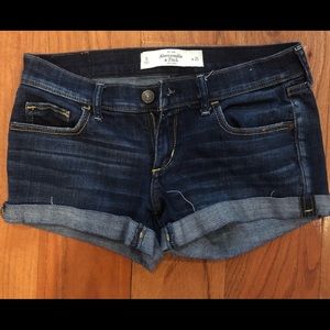 Abercrombie & Fitch Denim Shorts (Size 0)